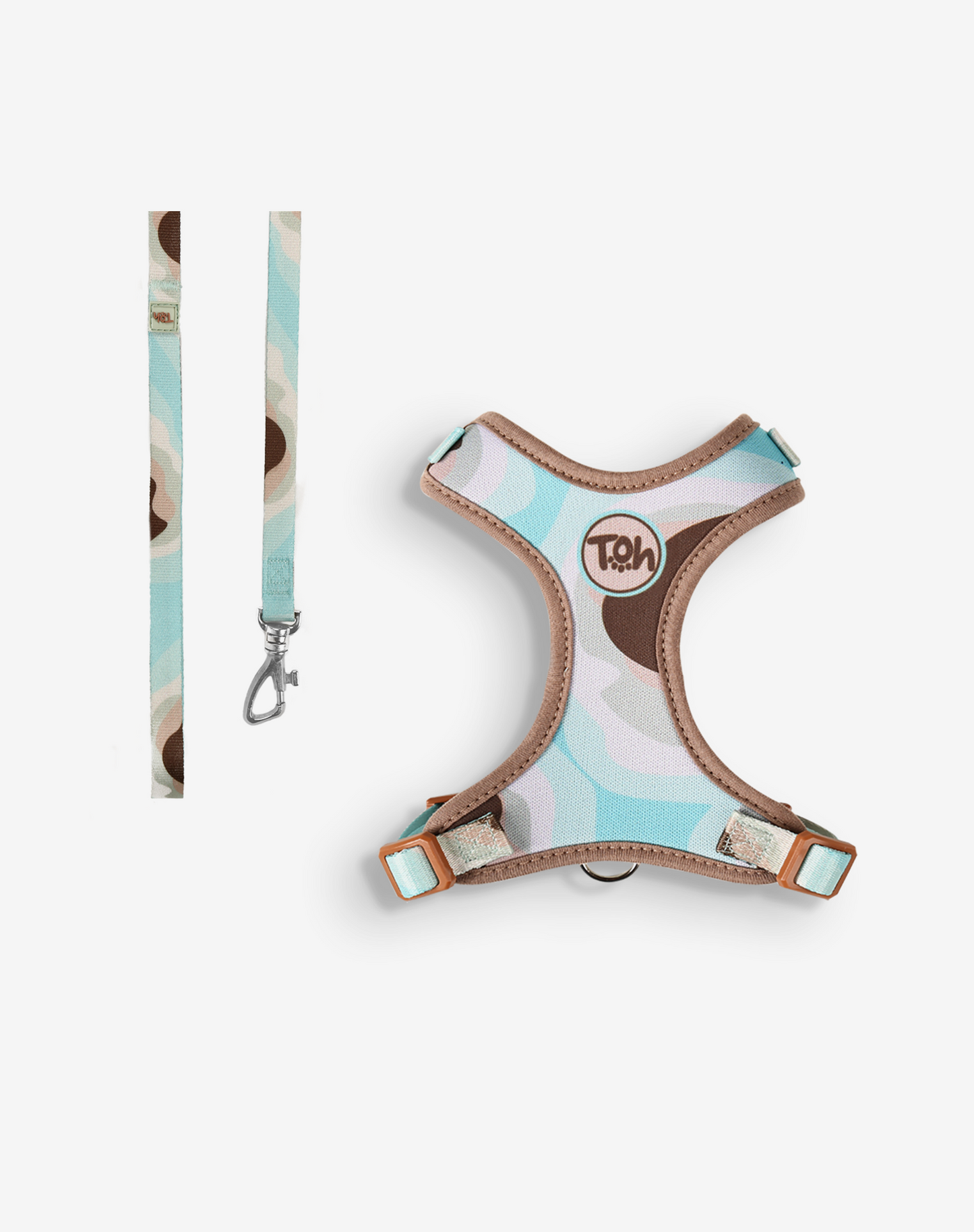 Cat H-Harness Comfort + Leash Set Swell