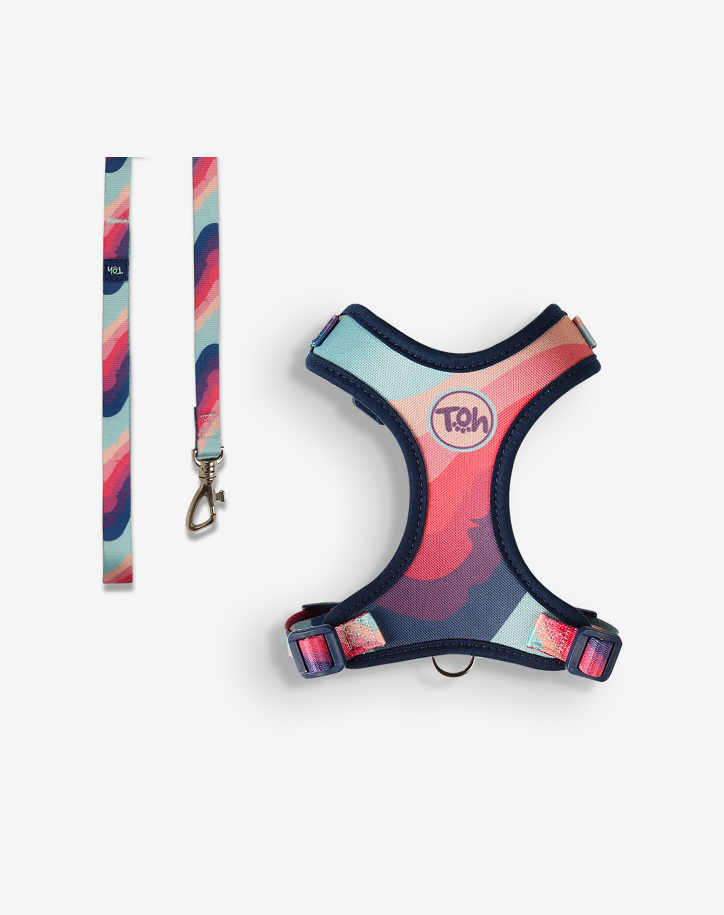 Cat H-Harness Comfort + Leash Set Alpaca