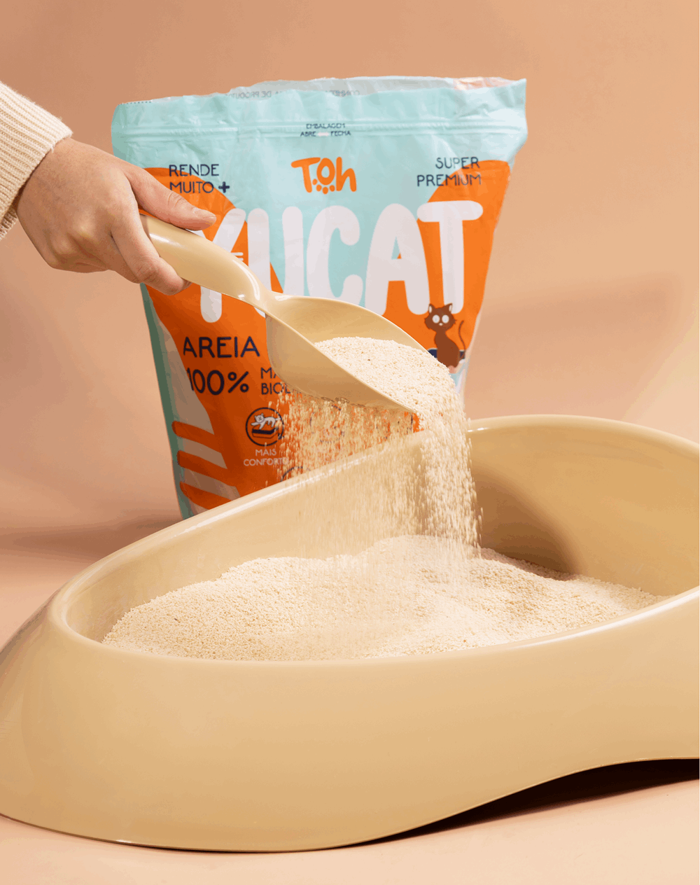 Yucat Cat Litter - Biodegradable 100% Cassava 4kg